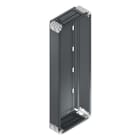 MEHLER - Putzwanne m. Rückwand, komplett außen B371xH1078xT150mm