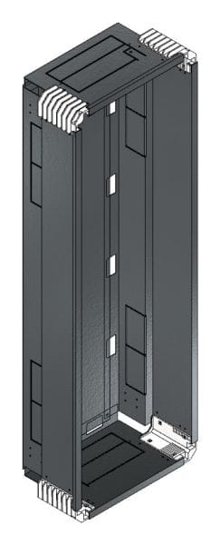 MEHLER - Putzwanne m. Rückwand, komplett außen B371xH1078xT200mm