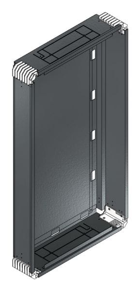 MEHLER - Putzwanne m. Rückwand, komplett außen B586xH1078xT150mm