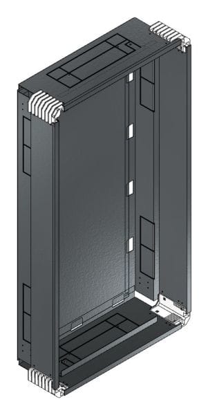 MEHLER - Putzwanne m. Rückwand, komplett außen B586xH1078xT200mm