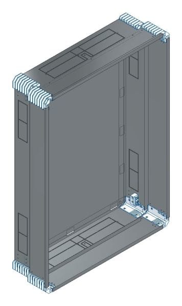 MEHLER - Putzwanne m. Rückwand, komplett außen B786xH1078xT245mm