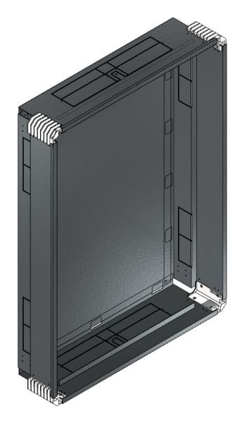 MEHLER - Putzwanne m. Rückwand, komplett außen B786xH1078xT200mm