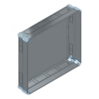 MEHLER - Putzwanne m. Rückwand, komplett außen B1206xH1078xT245mm