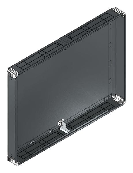 MEHLER - Putzwanne m. Rückwand, komplett außen B149xH1078xT150mm