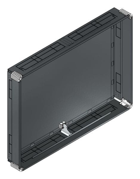 MEHLER - Putzwanne m. Rückwand, komplett außen B1491xH1078xT200mm