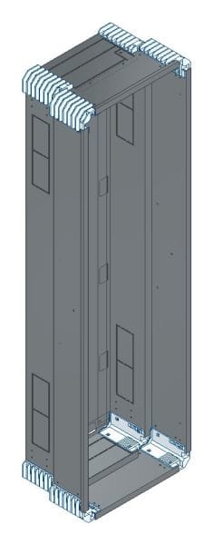 MEHLER - Putzwanne m. Rückwand, komplett außen B371xH1228xT245mm