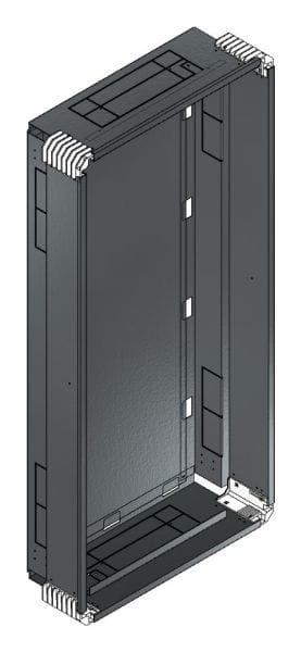 MEHLER - Putzwanne m. Rückwand, komplett außen B586xH1228xT200mm