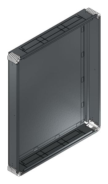 MEHLER - Putzwanne m. Rückwand, komplett außen B996xH1228xT150mm