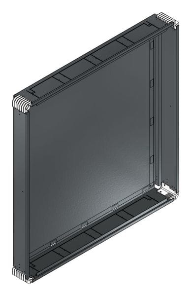 MEHLER - Putzwanne m. Rückwand, komplett außen B1206xH1228xT150mm