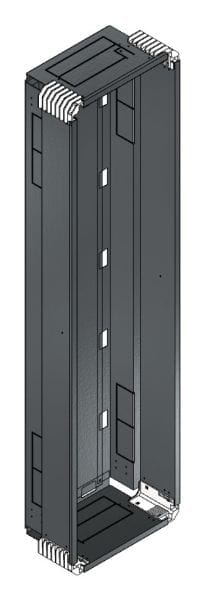 MEHLER - Putzwanne m. Rückwand, komplett außen B371xH1403xT200mm