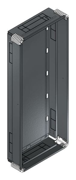 MEHLER - Putzwanne m. Rückwand, komplett außen B586xH1403xT200mm