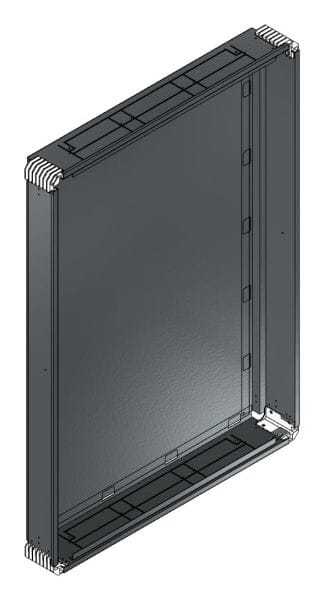 MEHLER - Putzwanne m. Rückwand, komplett außen B996xH1403xT150mm