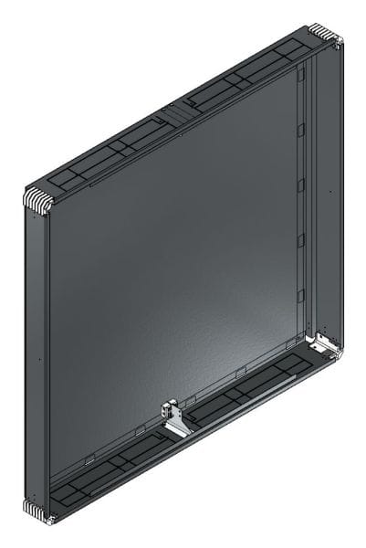 MEHLER - Putzwanne m. Rückwand, komplett außen B1491xH1403xT150mm