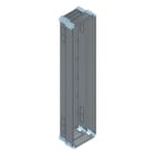 MEHLER - Putzwanne m. Rückwand, komplett außen B371xH1703xT245mm