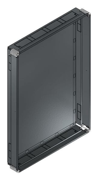 MEHLER - Putzwanne m. Rückwand, komplett außen B1206xH1703xT200mm