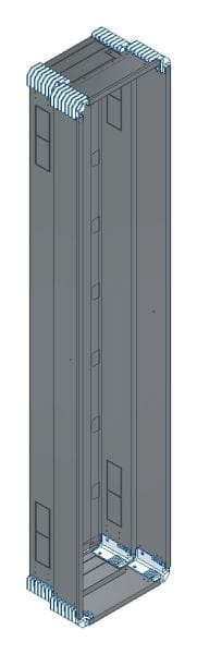MEHLER - Putzwanne m. Rückwand, komplett außen B371xH1853xT245mm