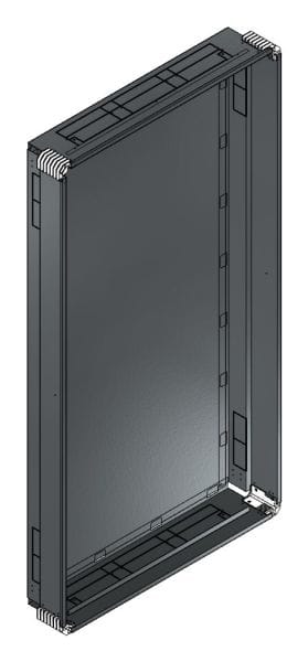 MEHLER - Putzwanne m. Rückwand, komplett außen B996xH1853xT200mm