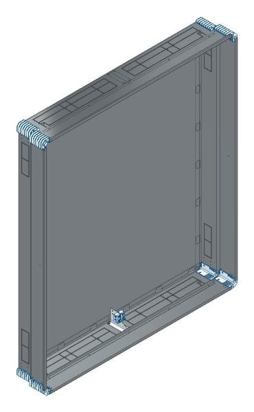 MEHLER - Putzwanne m. Rückwand, komplett außen B1491xH1853xT245mm