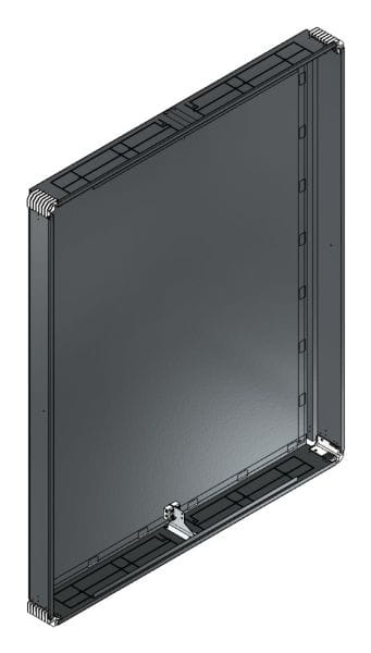 MEHLER - Putzwanne m. Rückwand, komplett außen B1419xH1853xT150mm