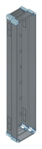 MEHLER - Putzwanne m. Rückwand, komplett außen B371xH2028xT245mm