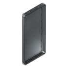 MEHLER - Putzwanne m. Rückwand, komplett außen B996xH2028xT150mm