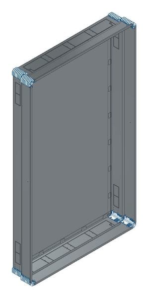 MEHLER - Putzwanne m. Rückwand, komplett außen B1206xH2028xT245mm