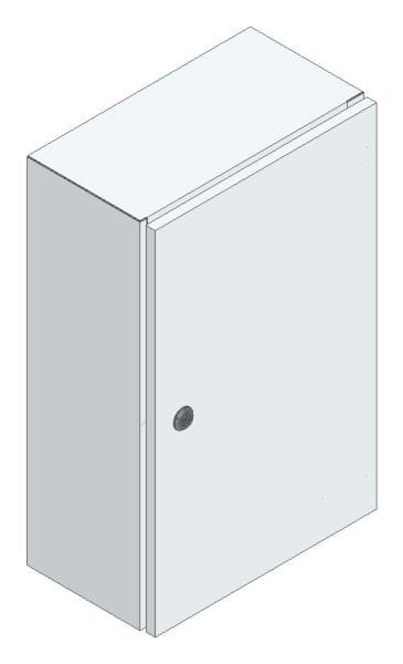 MEHLER - kompakter Wandschrank Kleinformat IP66 B380xH600xT210mm