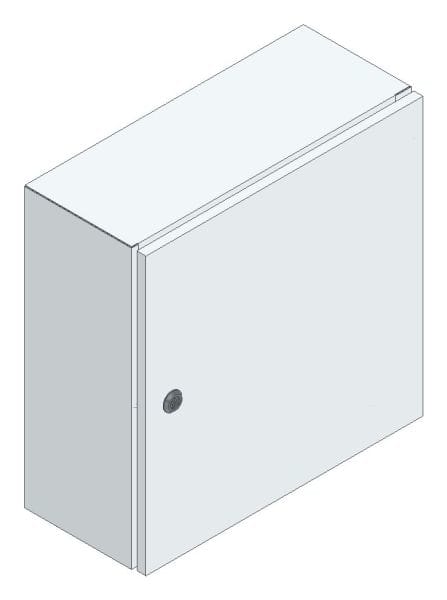 MEHLER - kompakter Wandschrank Kleinformat IP66 B500xH500xT210mm