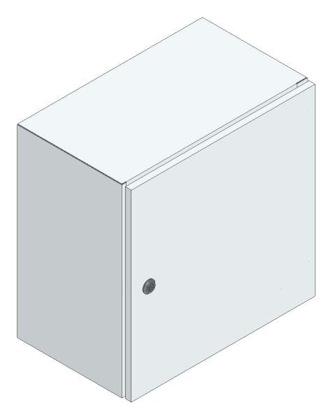 MEHLER - kompakter Wandschrank Kleinformat IP66 B500xH500xT300mm