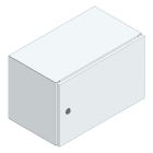 MEHLER - kompakter Wandschrank Kleinformat IP66 B600xH380xT350mm