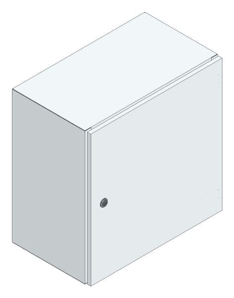 MEHLER - kompakter Wandschrank Kleinformat IP66 B600xH600xT350mm