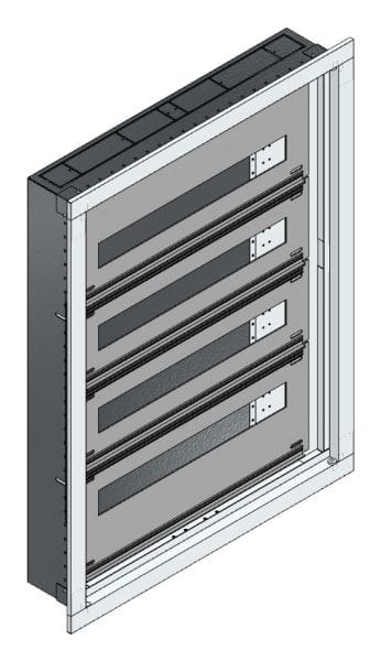 MEHLER - UP-Installations-Flachverteiler IP44 Nischenmaß B555xH745xT110mm