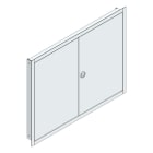 MEHLER - UP-Verteilertürrahmen,ALU IP30 außen B1006xH789xT85mm