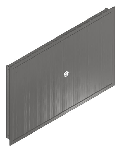 MEHLER - UP-Verteilertürrahmen,NIRO/V2A außen B1216xH789xT85mm