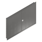 MEHLER - UP-Verteilertürrahmen,NIRO/V2A außen B1216xH789xT85mm