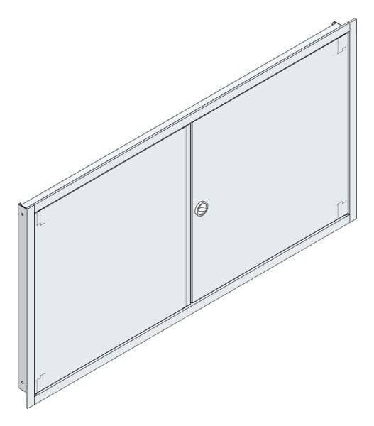 MEHLER - UP-Verteilertürrahmen, IP44+Tür außen B1501xH789xT85mm