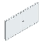 MEHLER - UP-Verteilertürrahmen,ALU IP44 außen B1501xH789xT85mm