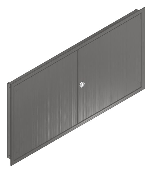 MEHLER - UP-Verteilertürrahmen,NIRO/V2A außen B1501xH789xT85mm