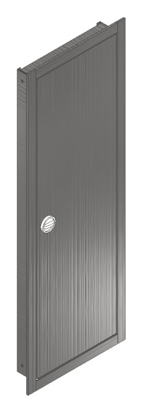 MEHLER - UP-Verteilertürrahmen,NIRO/V2A außen B381xH1089xT85mm