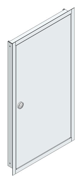 MEHLER - UP-Verteilertürrahmen,ALU IP30 außen B596xH1089xT85mm