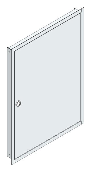 MEHLER - UP-Verteilertürrahmen,ALU IP44 außen B796xH1089xT85mm