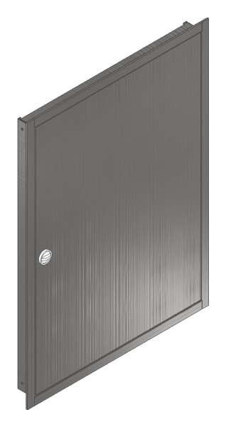 MEHLER - UP-Verteilertürrahmen,NIRO/V2A außen B796xH1089xT85mm