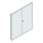 MEHLER - UP-Verteilertürrahmen,ALU IP44 außen B1006xH1089xT85mm