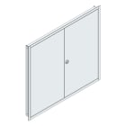 MEHLER - UP-Verteilertürrahmen,ALU IP44 außen B1216xH1089xT85mm