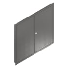 MEHLER - UP-Verteilertürrahmen,NIRO/V2A außen B1216xH1089xT85mm
