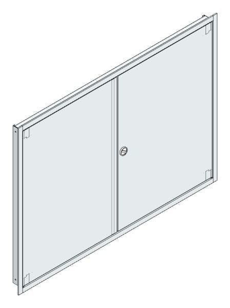 MEHLER - UP-Verteilertürrahmen, IP30+Tür außen B1501xH1089xT85mm