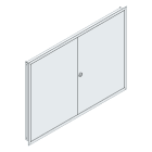 MEHLER - UP-Verteilertürrahmen,ALU IP44 außen B1501xH1089xT85mm