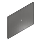MEHLER - UP-Verteilertürrahmen,NIRO/V2A außen B1501xH1089xT85mm
