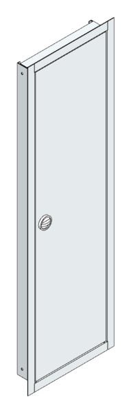 MEHLER - UP-Verteilertürrahmen,ALU IP30 außen B381xH1239xT85mm
