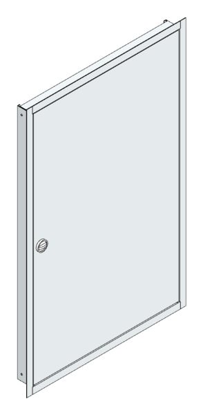MEHLER - UP-Verteilertürrahmen,ALU IP44 außen B796xH1239xT85mm
